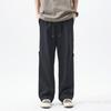 Heavy New Straight Overalls Men's Spring and Autumn New American Loose Casual Trousers Trendy Paratrooper Pants