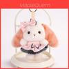 Plush Bunny Keychain With Bow Dress For Kids Gift And Bag Decor