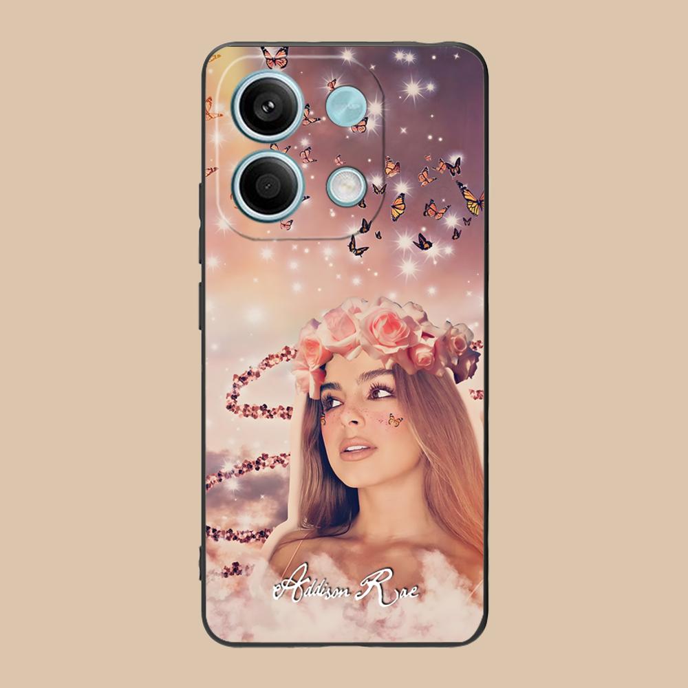 Addison Rae Matte TPU Mobile Phone Case for POCO F8 F7 F6 F5 F4 F3 F2 Pro GT C75 C71 C65 C61 C40 Pro Ultra Colorful Cover