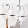 12 Pcs White S Hooks Plastic Key Hooks Coat Holder Multipurpose Bathroom Closet Wardrobe Clothes Ganizer Hooks