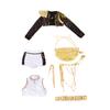 Yousheng Girls Demon Hunters Costume Halloween Pop Singer Cosplay Outfits Full Set for Stage Performance Halloween Party