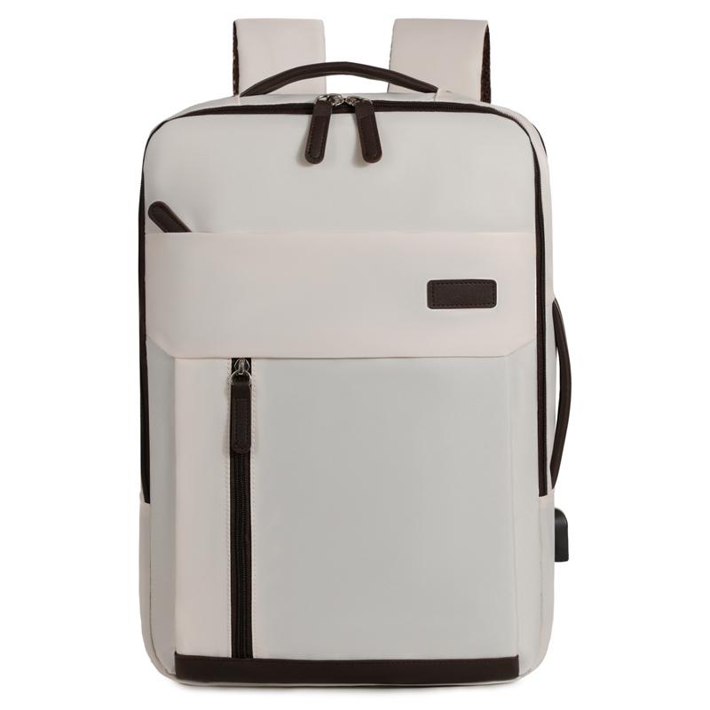 Business Trips Backpack Women and Men 15.6 Inch Laptop Bag with USB Large Capacity Travel Airplane Backpacks