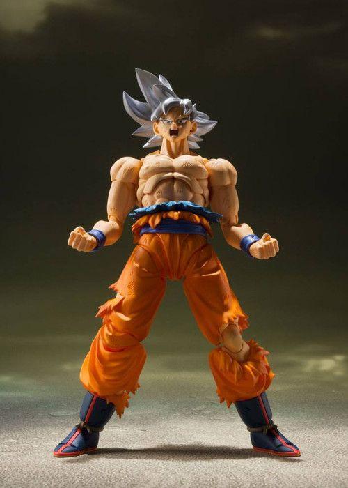Figurine - TAMASHII NATIONS - Son Goku Ultra Instinct - 14 Cm - 3 Visages Interchangeables - Dragon Ball Super