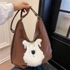 Mooie hond dames tas nieuwe hoge capaciteit standaard veelzijdige enkele schouder crossbody tas