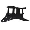 Golpeador de Guitarra Eléctrica Aleación de Aluminio Placa Protectora Frontal Accesorio para Instrumento