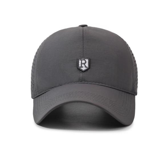 Baseball Hat Quick-Drying Fabric UPF Sun Protection Adjustable Back Buckle Breathable Mesh Outdoor Activity Hat