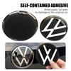 VW For VW Volkswagen TIGUAN POLO Golf MK6 MK7 MK8 Car Modification Logo Sticker Not Affect ACC Front Rear Emblem Badges Cover