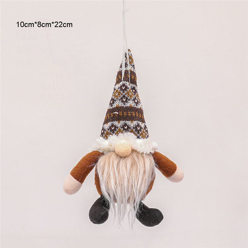Charming Faceless Doll Christmas Decorations For Delightful Home Ornamentation