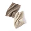 Unisex Cashmere Neck Warmer: 100% Pure, Solid Color, Fashionable, Warm Knit for Autumn/Winter.