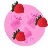 2024 Nou Formă Căpșună DIY Copt Formă Silicon Fondant Ciocolată Tort
