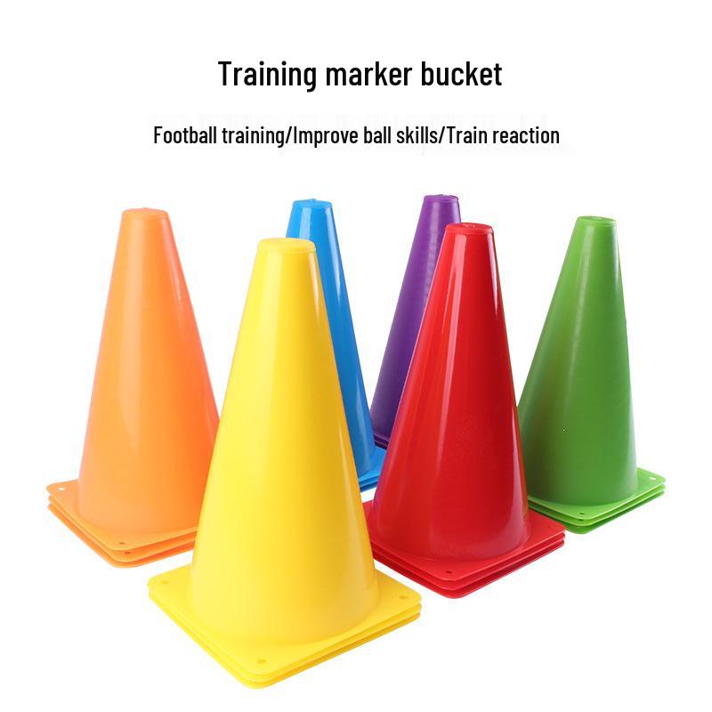 23CM Logo Bucket Training Cone - Football, Obstacle, Ice Cream, Road Cone Marker