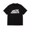 2025 Summer Arctic Monkeys Hiphop Rock for Men and Women Punk Dark Letters Loose Short Sleeve T-shirt