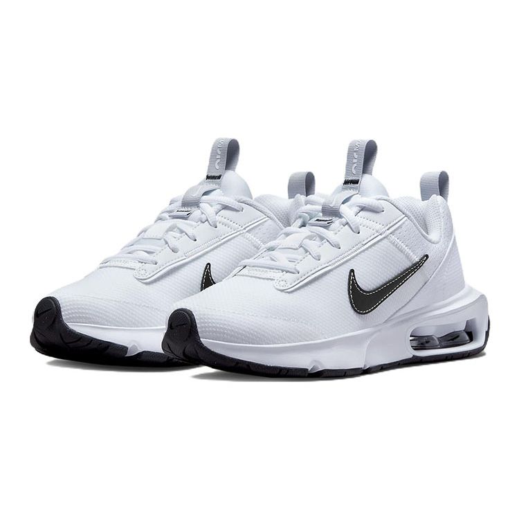 Nike Air Max Intrlk Lite GS Kinder Lifestyle Sneakers Wit Photon Dust Wolf Grijs Zwart DH9393-101
