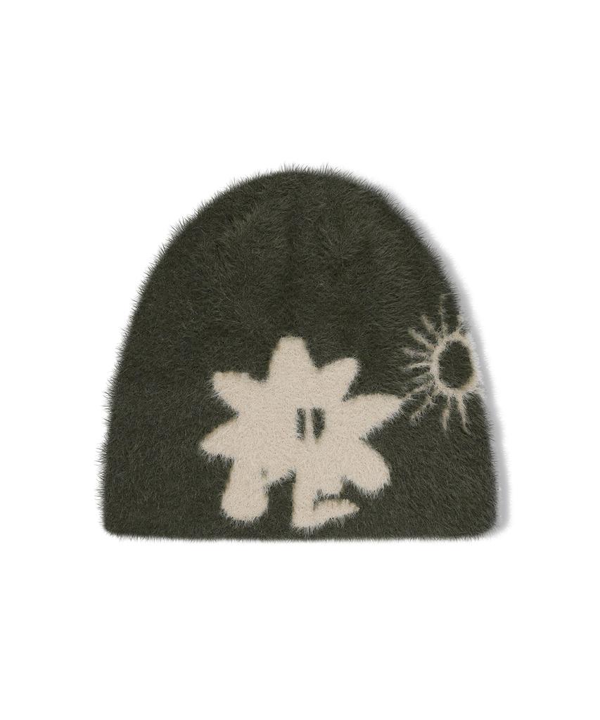 Sseonleobeutueo Cali Shaggy Beanie Olive