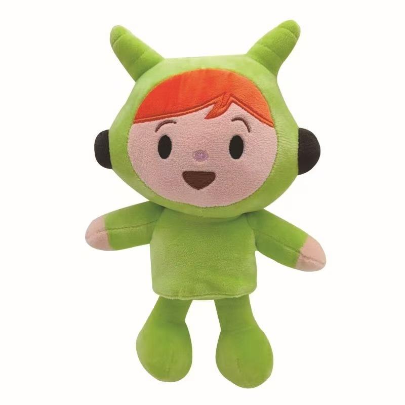 25cm verkauft neues Pocoyo Plüschtier Kawaii kleiner P dein Plüschtier Bartow Entenwelpe Lula Aili Elefanten-Plüschtier Kinderspielzeug.