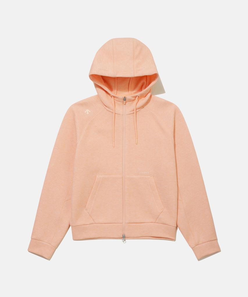 Descente Aerofleece Hooded Zip-Up Jacket Coral Sr123Uft14
