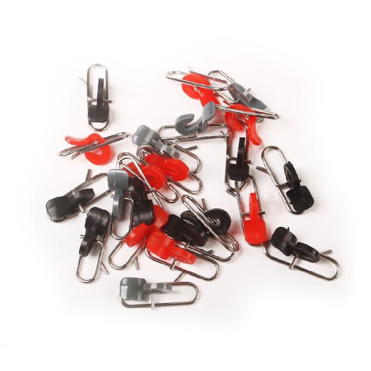 50Pcs Fishing Hook Decoupling Sea Fishing Impact Hook Release Clip Impact Baits Clip Stainless Baits Hook Release Clip