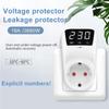 AC120V/230V 16A Adjustable Voltage Delay Protector Socket Automatic Surge Protection Voltage Protector Socket