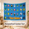Custom Name Text Tapestry,Super Mario Boho Wall Hanging, Decorative Backdrop Tapestry For Room
