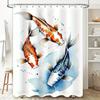 Koi Vis Douchegordijn Waterdichte Stof Decoratieve Print Wandhanger voor Badkamer Huisdecoratie
