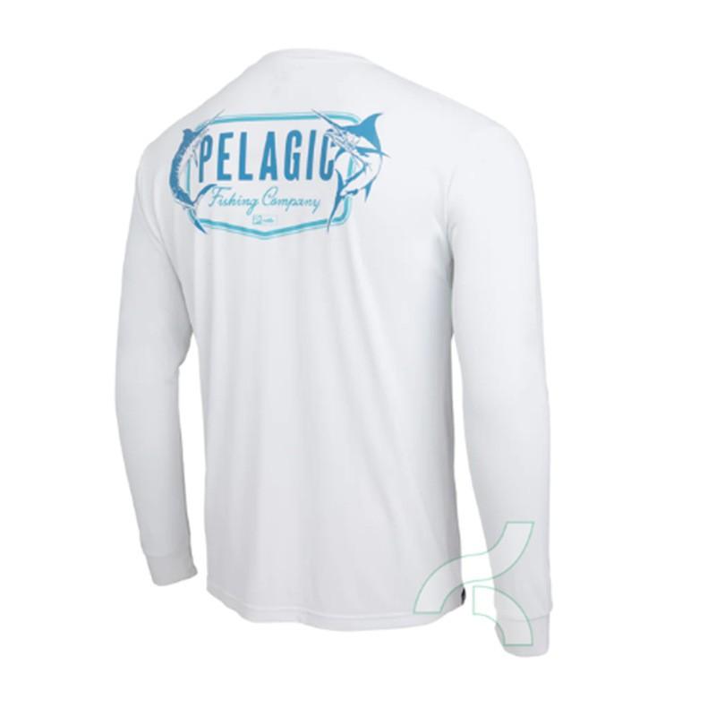 Chemise de pêche pour homme à séchage rapide, protection UV, manches longues, respirante, performance extérieure, haut d'été