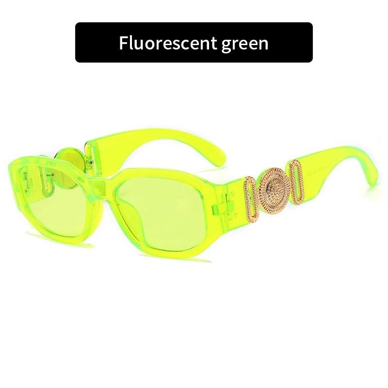 Vintage Vierkante Zonnebril Dames Heren Luxe Designer Zonnebrillen Reis Zonnebrillen Retro Brillen UV400 Zonnebril Voor Mannen