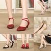 Dance Shoes Women Girls Low Heels Ballroom Dance Shoes Modern Tango Ballroom Dance Shoes Heeled 3.5CM
