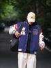 Men's Trendy Embroidered Baseball Jacket - Spring/Autumn Casual Loose-Fit Street Style