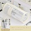 Transparent Mesh Pen Bag Pen Holde Type Large Capacity Pencil Case Portable Back To School Gift Pen Box Students