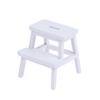 1:12 Dollhouse Miniature Stools Step Stool Square Stool Small Bench Model Living Room House Furniture Decor Toy