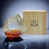 Japan 3D Mountain Whiskey Glass Glacier Old Fashioned Whisky Rock Glasses Whiskey-glass Wooden Gift Box Vodka Cup Wine Tumbler