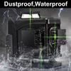 16 grüne Linien Laser-Wasserwaage + Fernbedienung 3D Selbstnivellierend 360 Horizontale Und Vertikale Kreuz Outdoor Leistungsstarker Laser