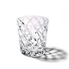 [Official Taiburo Studio] Crystal Edo Kiriko Yaraimon Old Glass (Clear) TB5136-10, In Paulownia Wood Box, Made In Japan