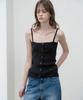 Mosyupamosyu Knit Open Sleeveless [Black]