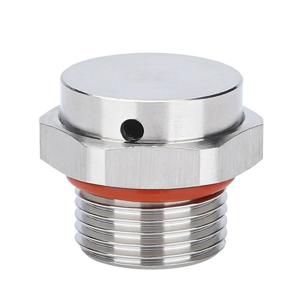 New 304 Stainless Steel Air Vent Valve Screw In Waterproof Metal Vent Plug M5 M6 M8 M10 M12 Pressure Relief Valve