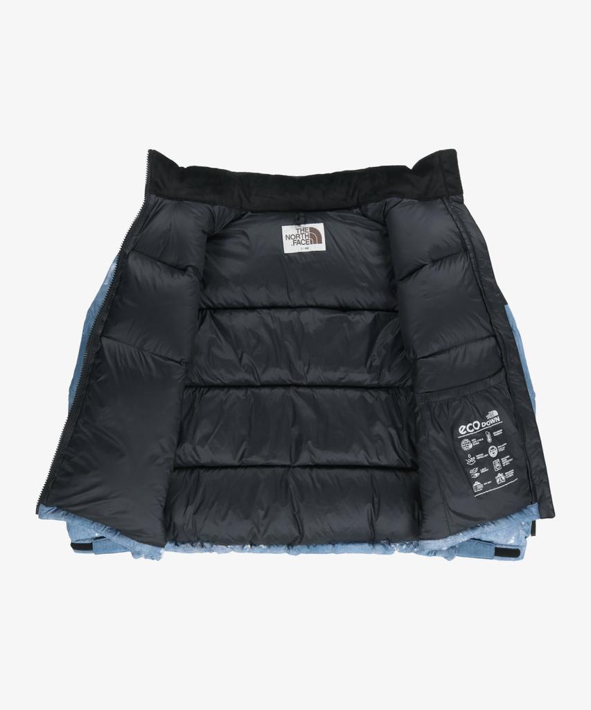 The North Face Nj1Dr56J White Label Novelty Nuptse Print Jacket (Rds) Blue