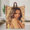Actor Sofia Carson Blanket Quality Super Soft Throw Blanket Winter Camping Couch Chair Sofa Bed Graphic Bedspread