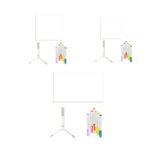 LED Note Board with Colors Light-Up Message Board Acrylic Dry Erase Board with Light Kids Adults Writing Drawing Board with Stand