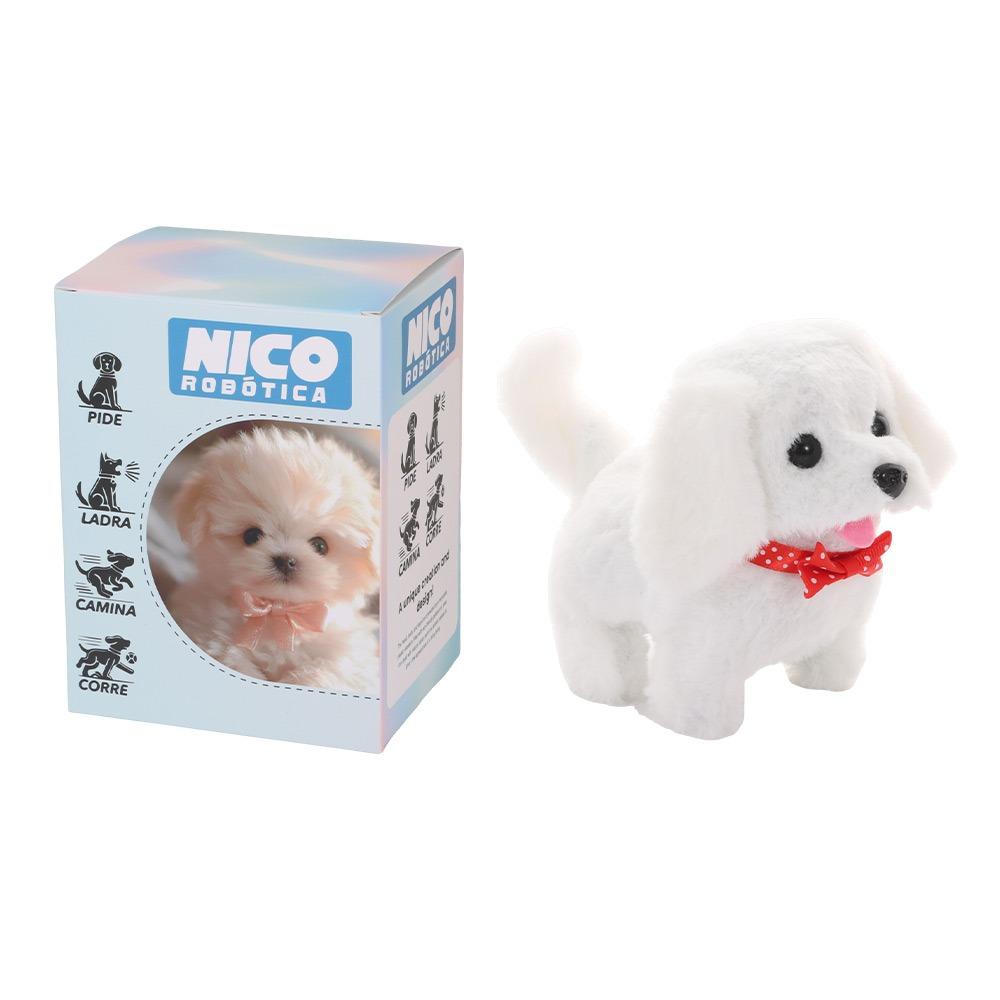 Cute Plush My Realistic Robot Puppy Walking Barking Simulated Puppy Tail Wagging Interactive Plush Robot Dog Educational Gift