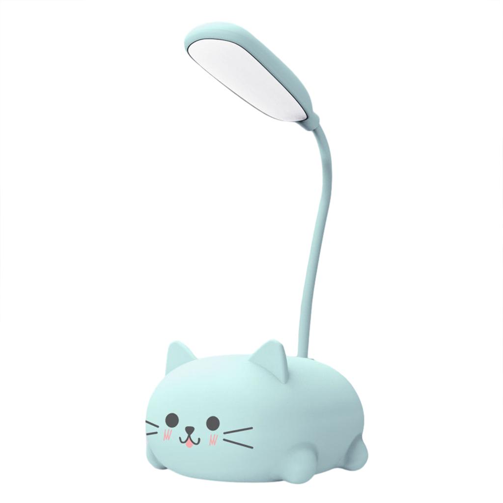 Sevimli Evcil Domuz Mini Gece Lambası USB Şarjlı Katlanabilir LED Küçük Masa Lambası Öğrenci Öğrenme Göz Koruması Kitap Lambaları Başucu Dekoru