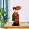 Ethnic Japanese Geisha Dolls Asian Doll Lady Statuette for Table Decoration