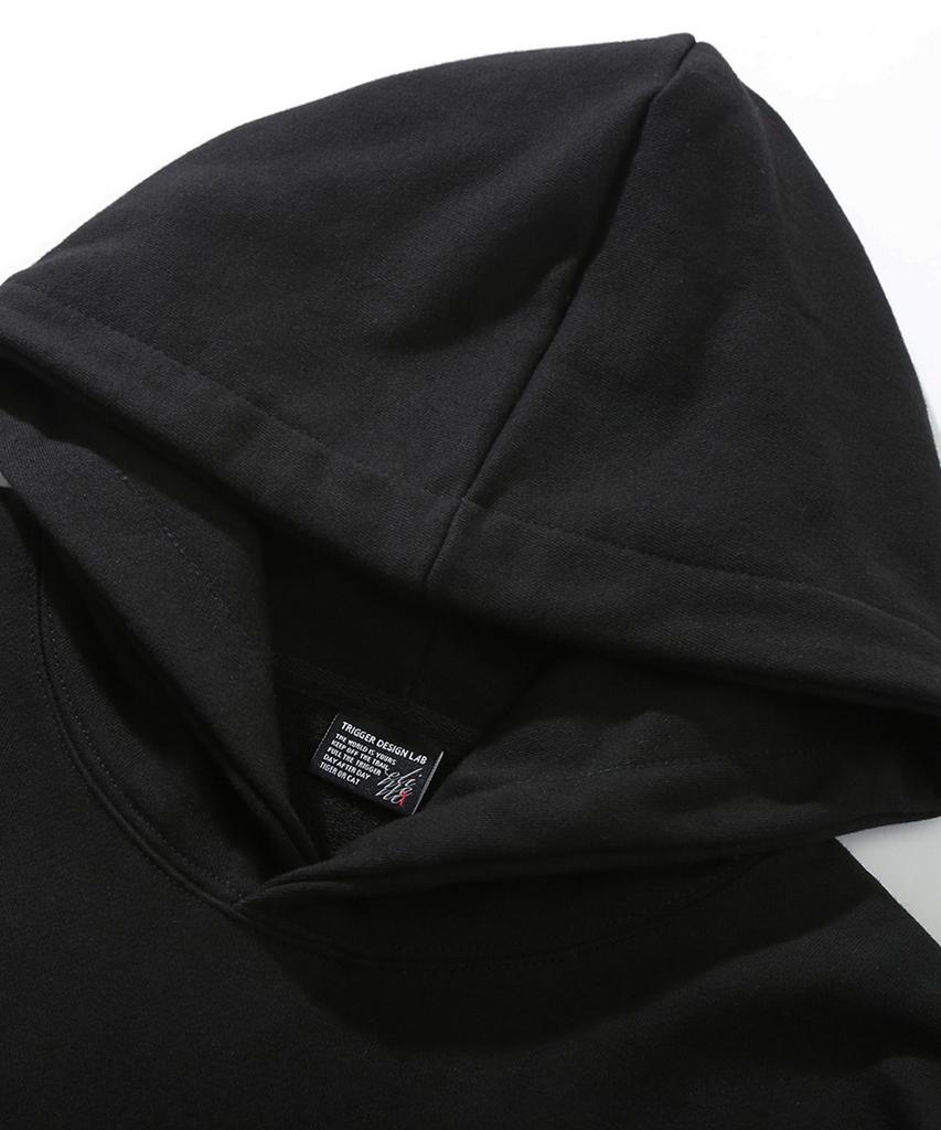 El Oao Oversized Hoodie Black (Purple)