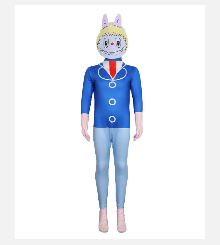 Halloween Y Labubu Cosplay Costume Set for Stage and Role Play