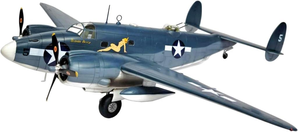 Academy US Navy Ventura Solomon Islands Theater Plastic Model Kit 12347 Molded Color 1/48 PV-1
