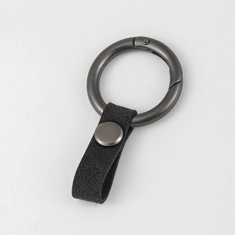 Étui Porte-Clés de Voiture en Cuir Daim pour Mercedes Benz Classe E W213 W205 E200 E260 E300 E320 AMG CLA 2018 2019 2020 Coque de Télécommande SL6