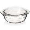Glass Ovenproof Dish with Lid 27x23x11.5 Cm, 2.2 L