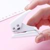 Cute Mini Single Hole Shape Punch For Planner Disc Ring Diy Paper Cutter Puncher
