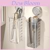 Plastic Bathroom Organizer With Suction Cup For Hair Curling Irons And Jewelry Storage