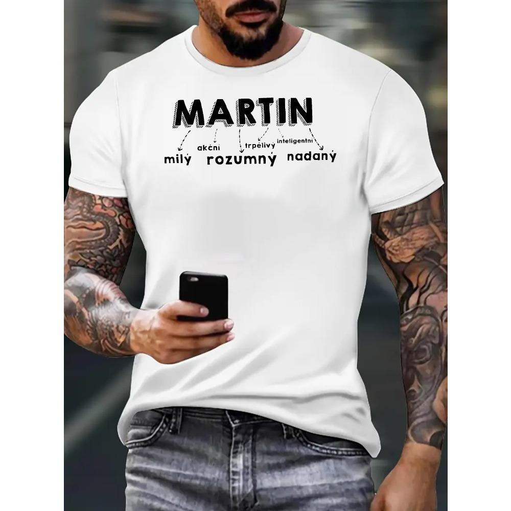 European Sizes Cool Czech Men'S Short Sleeve Summer Tee