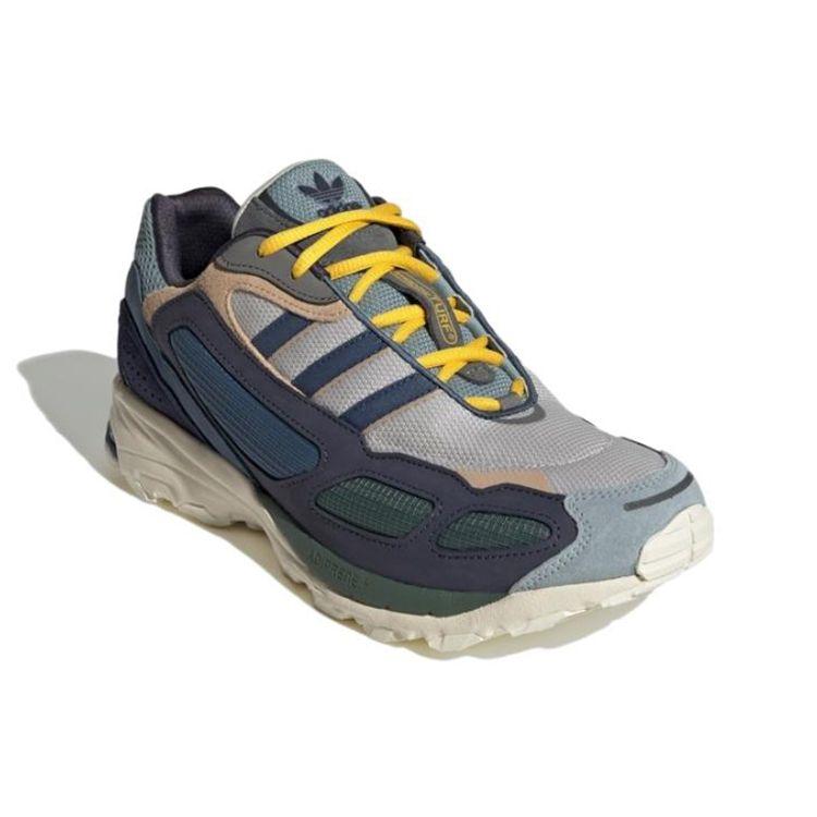 adidas Originals Shadowturf Fabric Retro Sports Non-Slip Durable Low-Top Lifestyle Casual Shoes Unisex Casual Shoes Blue Gray HP7787